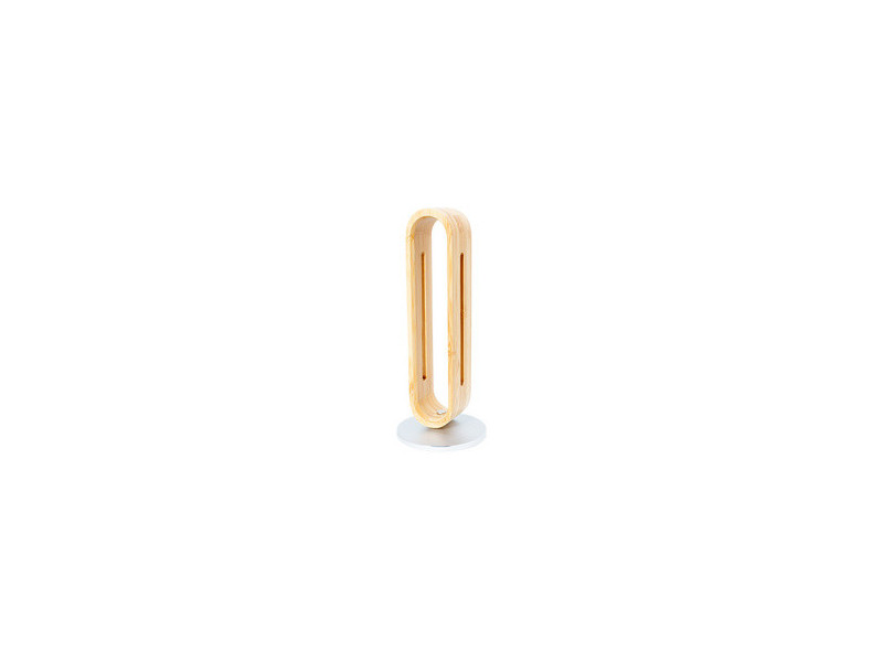LogiLink Support pour casque audio, marron/argent