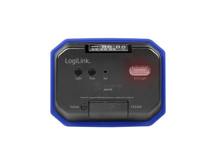 LogiLink Disque de stationnement électronique, bleu