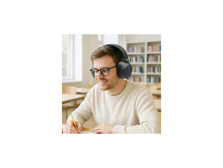 LogiLink Casque audio BT 6.0 SOUND WAVE, bluetooth, noir