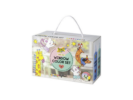 folia Kit Window Color Jumbo BASIC BIG, 10 x 80 ml