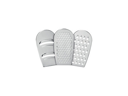metaltex Mandoline universelle Trio-Box, 3 inserts