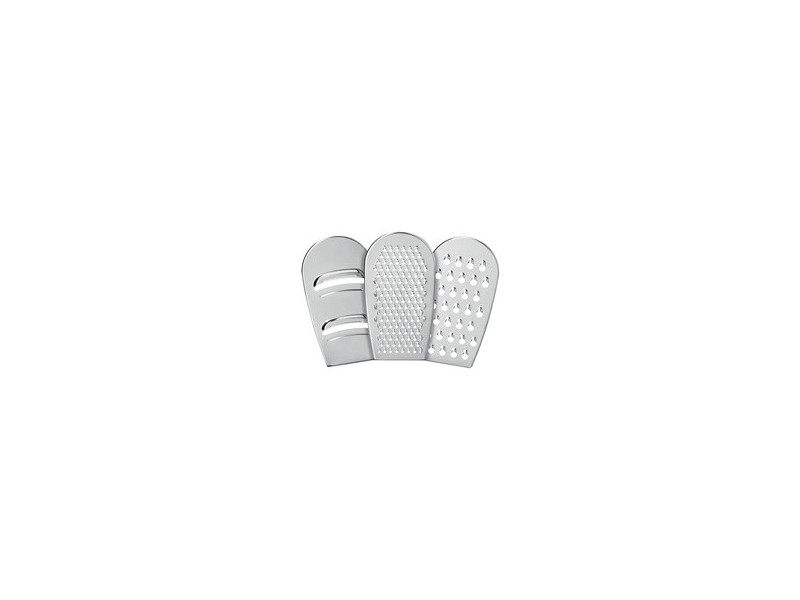 metaltex Mandoline universelle Trio-Box, 3 inserts
