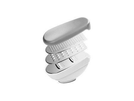 metaltex Mandoline universelle Trio-Box, 3 inserts