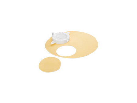 metaltex Presse à raviolis, set de 3, blanc