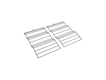 metaltex Porte-épices pour tiroir X-Pand, noir mat