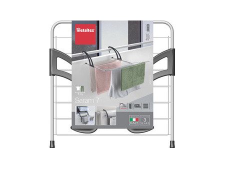 metaltex Séchoir à linge pour balcon/radiateur Seram 7