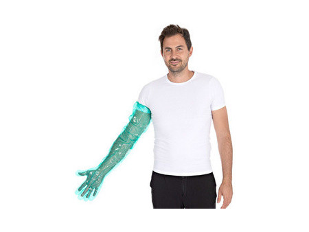 HYGOSTAR Gant LDPE SOFTLINE LONG PLUS, vert