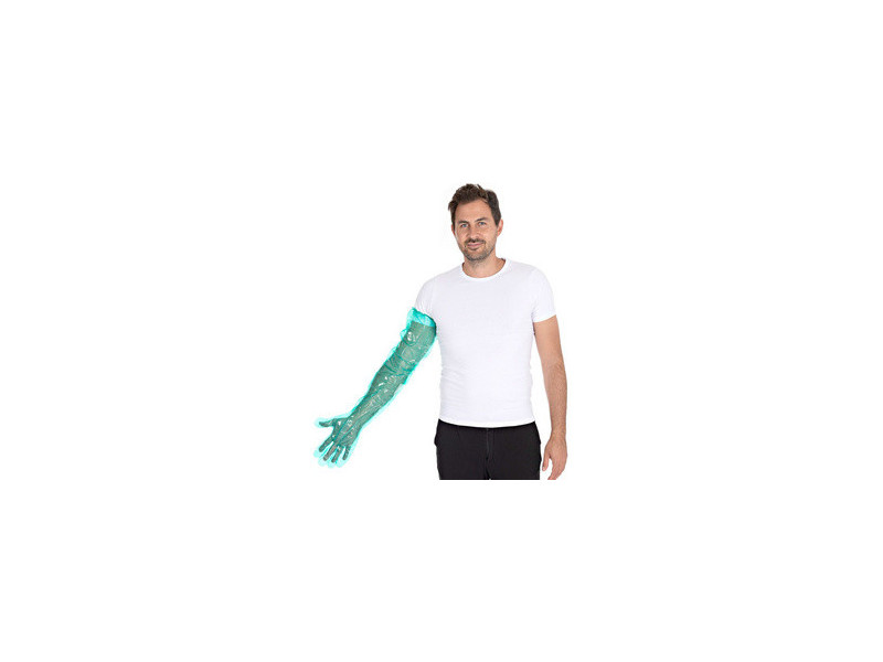 HYGOSTAR Gant LDPE SOFTLINE LONG PLUS, vert