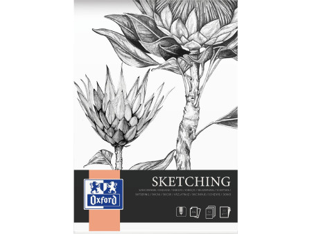 Oxford Art Bloc de croquis 'Sketching', A4, 120 g/m2