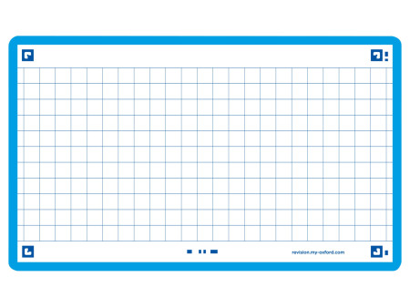 Oxford Fiches 'Flash 2.0', 75x125 mm, quadrillé, turquoise