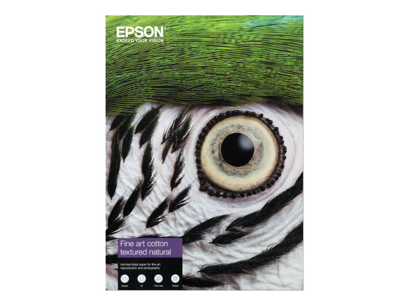 EPSON Fine Art Cotton Textured Natural A C13S450282