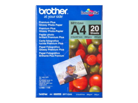 BROTHER Papier photo brillant A BP71GA4