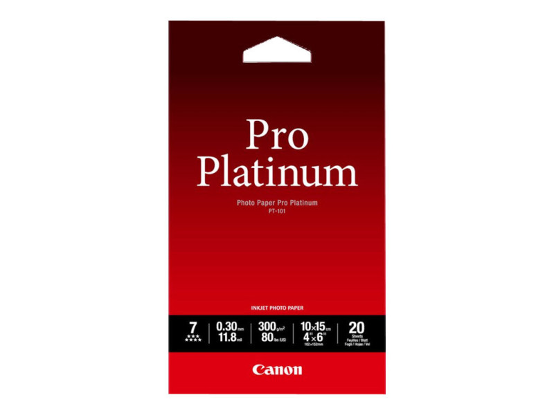 CANON PT-101 4X6 20 FEUILLES 2768B013