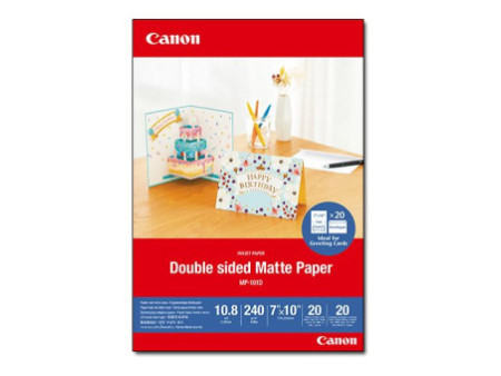 CANON MP-101D 7x10 20 DOUBLE MATTE PHOTO 4076C006