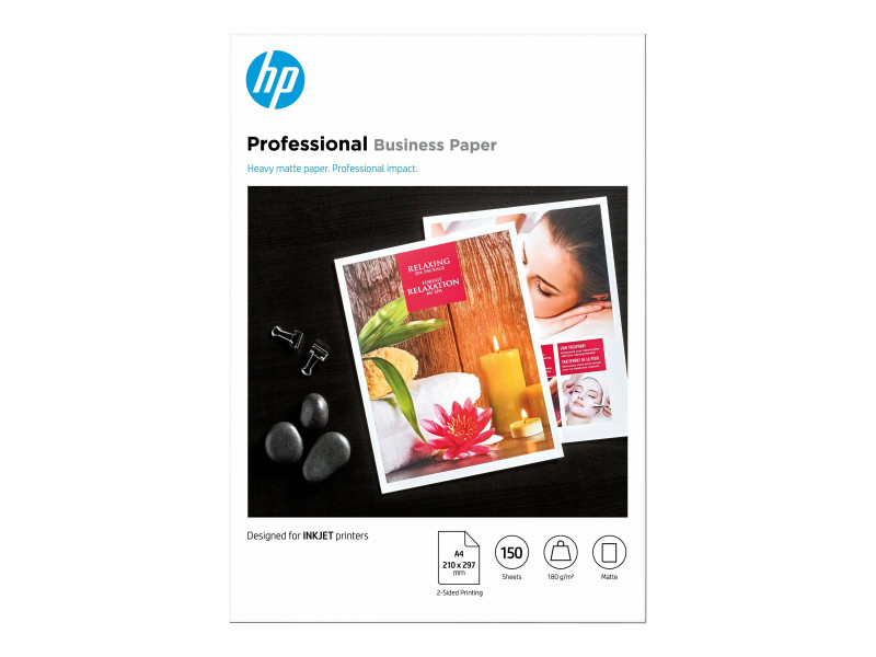 HP Prof Matte Ij A4 180g 150sh FSC Pape 7MV79A