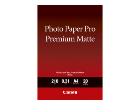 CANON Photo Paper Premium Matte A4 20 sh 8657B005