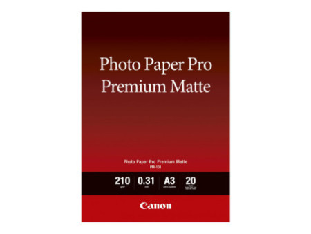 CANON Photo Paper Premium Matte A3 20 sh 8657B006