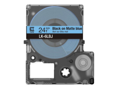 EPSON Matte Tape Blue/Black 24mm 8m C53S672082