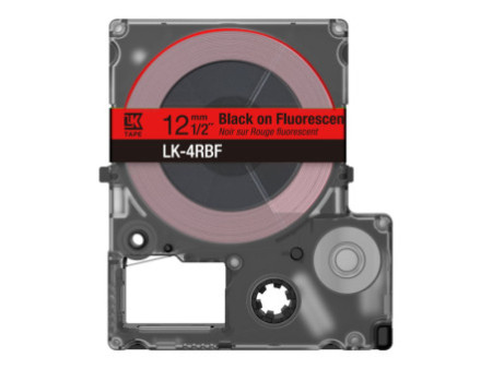 EPSON Colour Tape Fluorescent Red/Black C53S672099