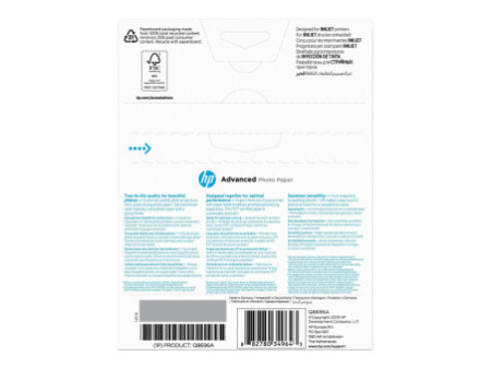 HP advanced photopaper glossy borderless Q8696A