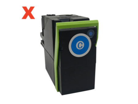Compatible Toner Color Set XERC410XC Cyan pour Xerox