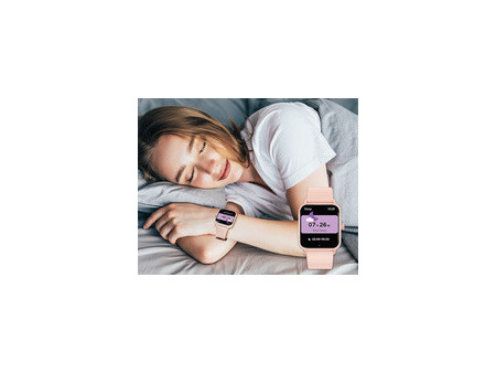 LogiLink Smartwatch 'Edge', écran LCD tactile 1,83', pink