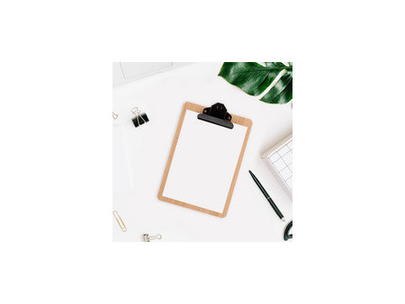 EUROPEL Porte-menu, A4, format paysage, bambou