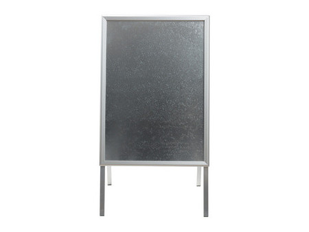 EUROPEL Panneau trottoir ECONOMY OUTDOOR, A1, argent
