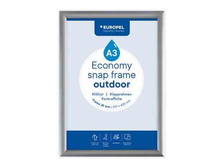 EUROPEL Cadre ECONOMY OUTDOOR, A3, 25 mm