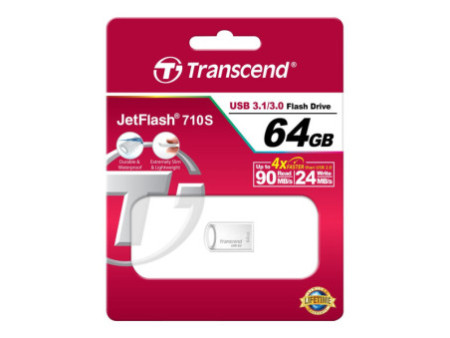 TRANSCEND 64Go Clé USB USB 3.1- Boîtier