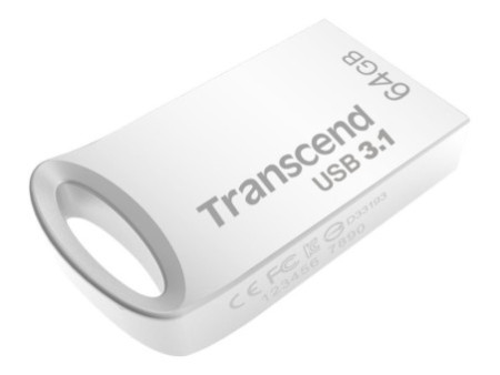 TRANSCEND 64Go Clé USB USB 3.1- Boîtier