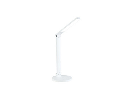 PAPERFLOW Lampe de table à LED ATIAS, socle, blanc