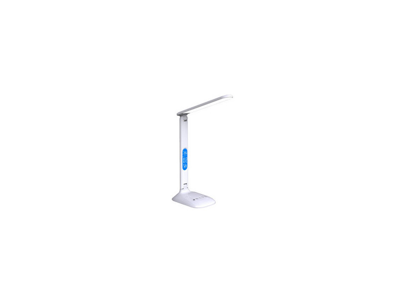 PAPERFLOW Lampe de table à LED FOLEY, socle, blanc