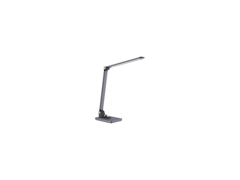 PAPERFLOW Lampe de table à LED JOA, socle, argent brossé