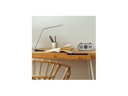PAPERFLOW Lampe de table à LED OLGA, socle, noir