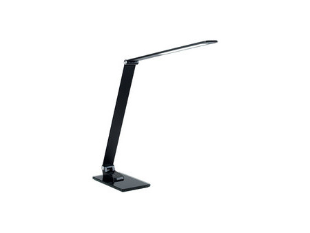 PAPERFLOW Lampe de table à LED OLGA, socle, gris