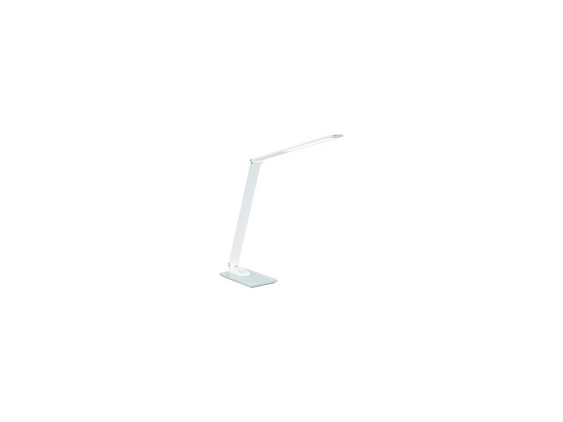 PAPERFLOW Lampe de table à LED OLGA, socle, blanc