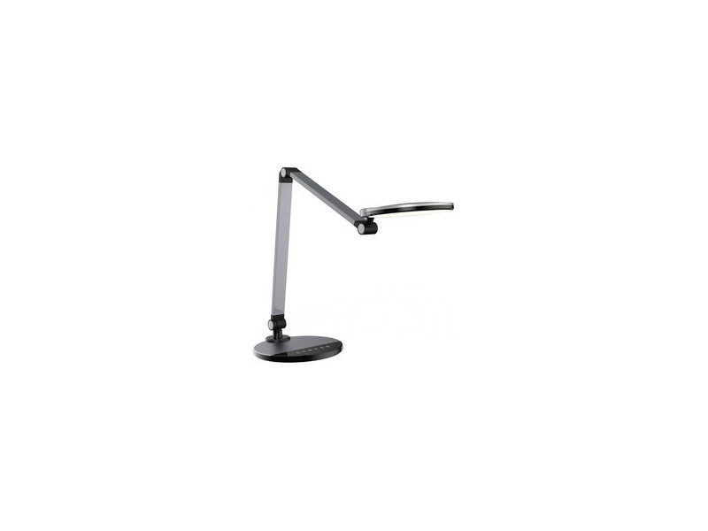 PAPERFLOW Lampe de table à LED CHUCK, socle, argent