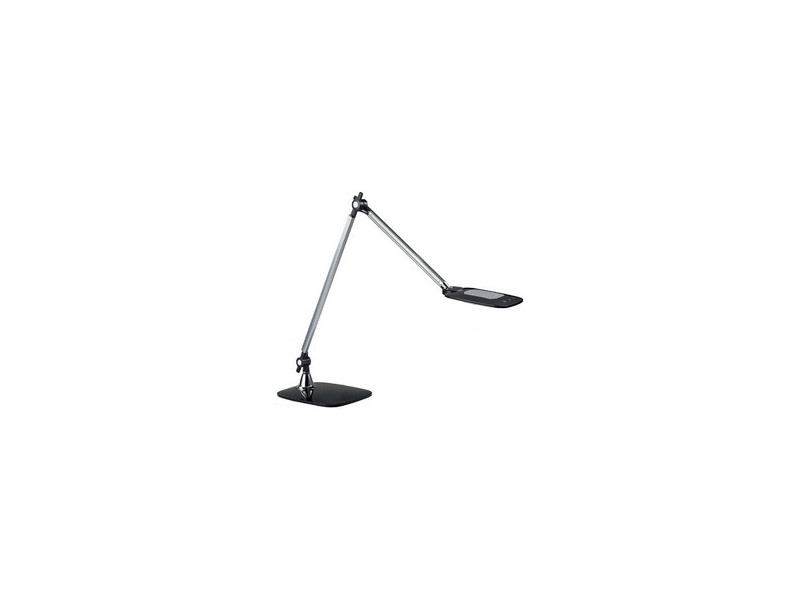 PAPERFLOW Lampe de table à LED JIM, socle, argent