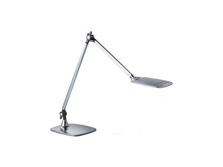 PAPERFLOW Lampe de table à LED JIM, socle, argent