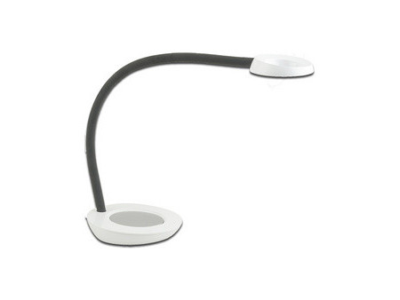 PAPERFLOW Lampe de table à LED TOBY, socle, blanc