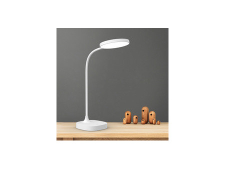 PAPERFLOW Lampe de table à LED BOB, socle, blanc