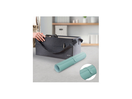 LEITZ Sous-main, 800 x 400 mm, en PVC, bleu nuit