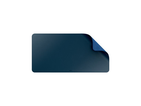 LEITZ Sous-main, 800 x 400 mm, en PVC, bleu nuit