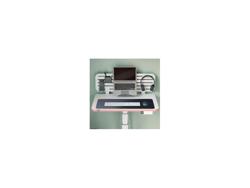 LEITZ Sous-main, 700 x 360 mm, en feutre, gris foncé