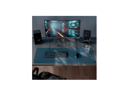 LEITZ Tapis de souris de gaming, 1.000 x 400 mm, gris foncé