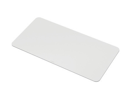 LEITZ Sous-main, 700 x 360 mm, en cuir recyclé, gris