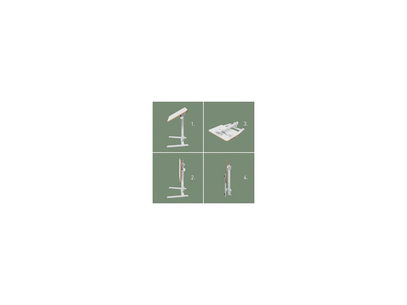 LEITZ Poste de travail assis-debout Ergo Compact, blanc