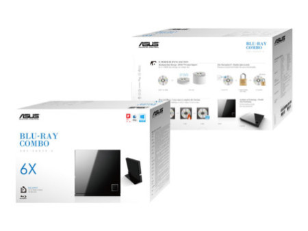 ASUS Lecteur Blu-ray combo externe x6