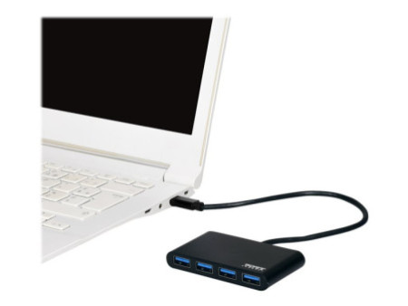 PORT USB HUB 4 PORTS TYPE C